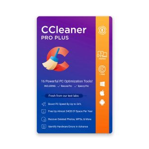 CCleaner Professional Plus 3 Devices 1 Year